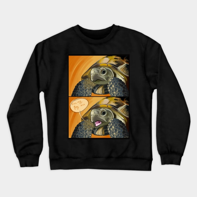 Kiss My Gay Ass Crewneck Sweatshirt by deduce-me